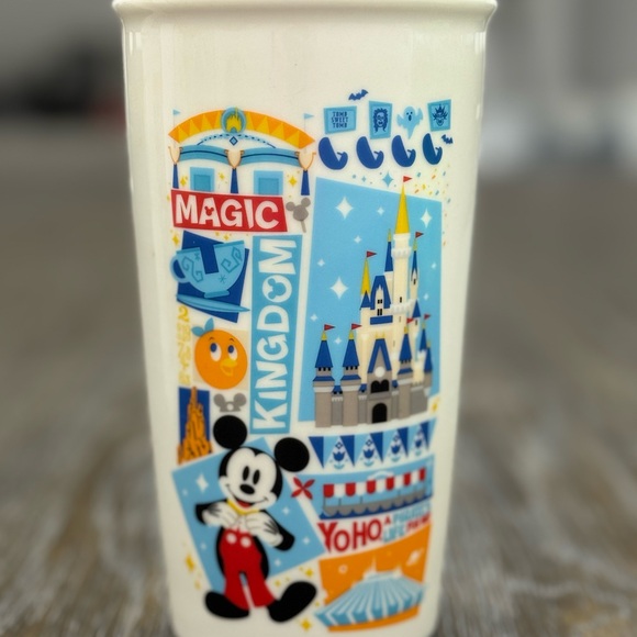 Disney’s Magic Kingdom x Starbucks Ceramic Tumbler - Picture 1 of 3